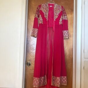 Panash India Pink long over layer